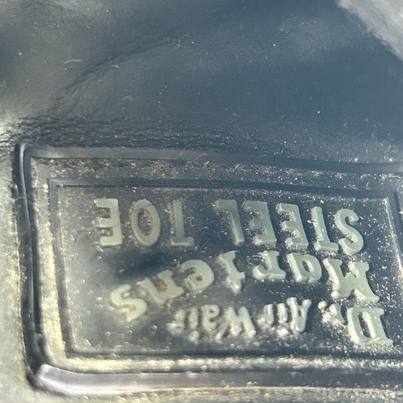 Dr. Martens Doc Shoes Mens 11 0071 Black Leather Anti-Static Steel Toe Work - Picture 11 of 14